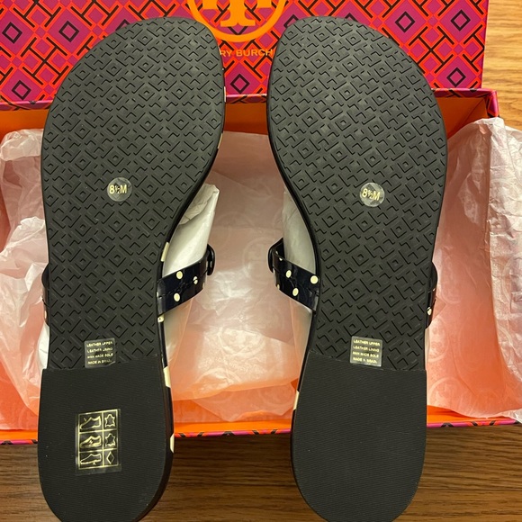SOLD. NEW Tory Burch Miller Sandals - Picture 11 of 12